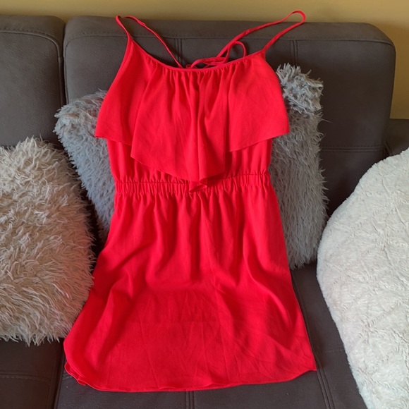 AMERICAN EAGLE OUTFITTERS Neon Pink Summer Dress - Picture 2 of 8